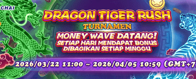 Bonus Selamat Datang Melimpah banner